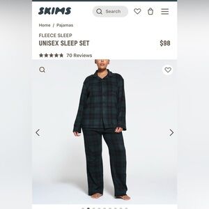 SKIMS Unisex Sleep Set